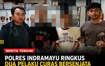 Polres Indramayu Ringkus Dua Pelaku Curas Bersenjata Celurit di Anjatan dalam Operasi Libas Lodaya 2026