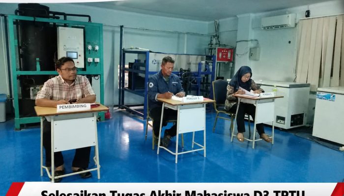 Selesaikan Tugas Akhir Mahasiswa D3 TPTU Kordinator Dosen Polindra, Optimis Lulus 100