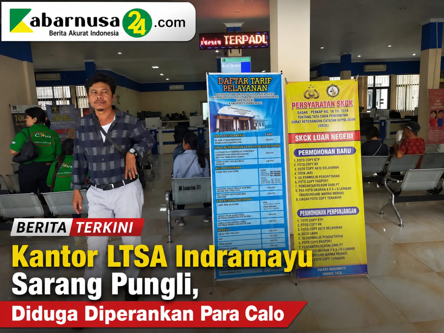Kantor LTSA Indramayu Sarang Pungli, Diduga Diperankan Para Calo