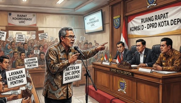 Pejabat DPRD Depok Minta UHC Aktif Lewat Rilis di Media, Pengamat : Itu Namanya Pencitraan, Bukan Kerja Nyata