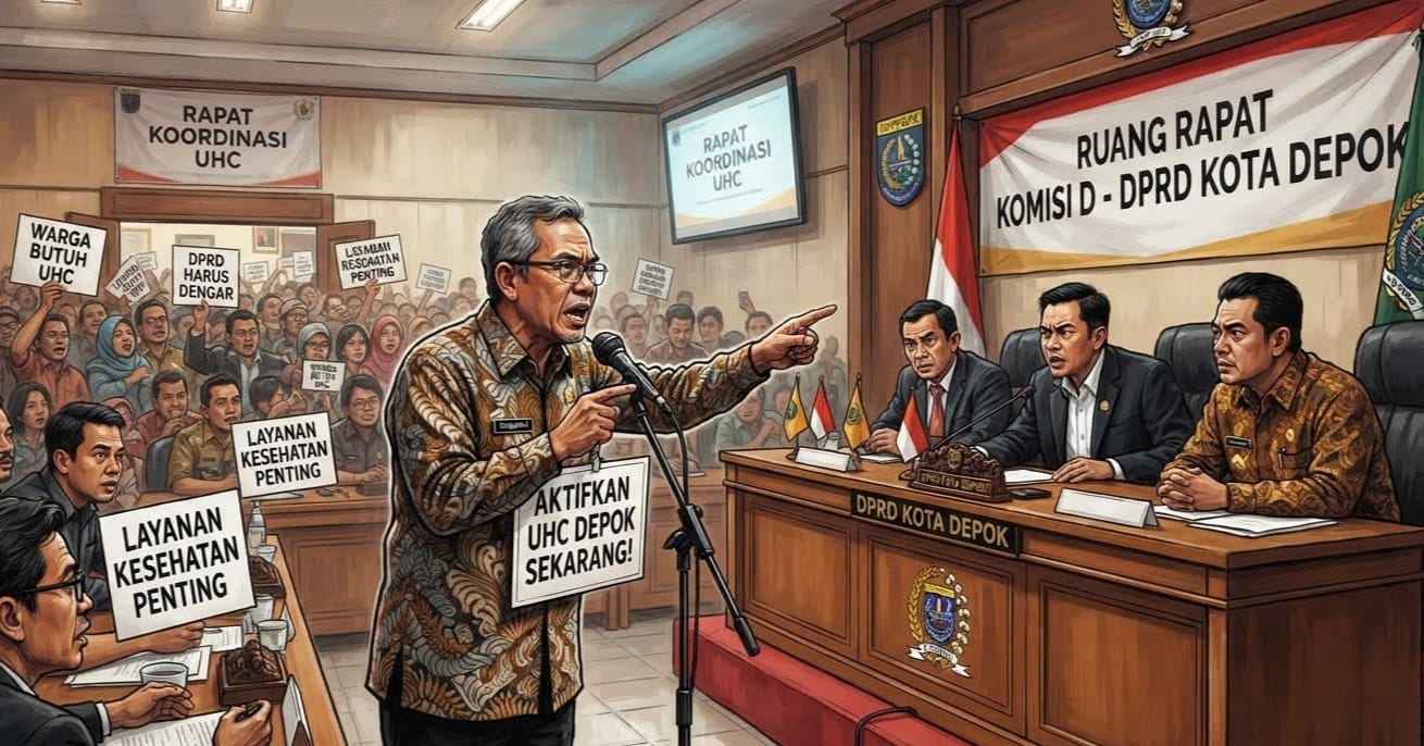 Pejabat DPRD Depok Minta UHC Aktif Lewat Rilis di Media, Pengamat : Itu Namanya Pencitraan, Bukan Kerja Nyata