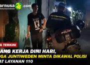 Pulang Kerja Dini Hari, Warga Juntiweden Minta Dikawal Polisi Lewat Layanan 110