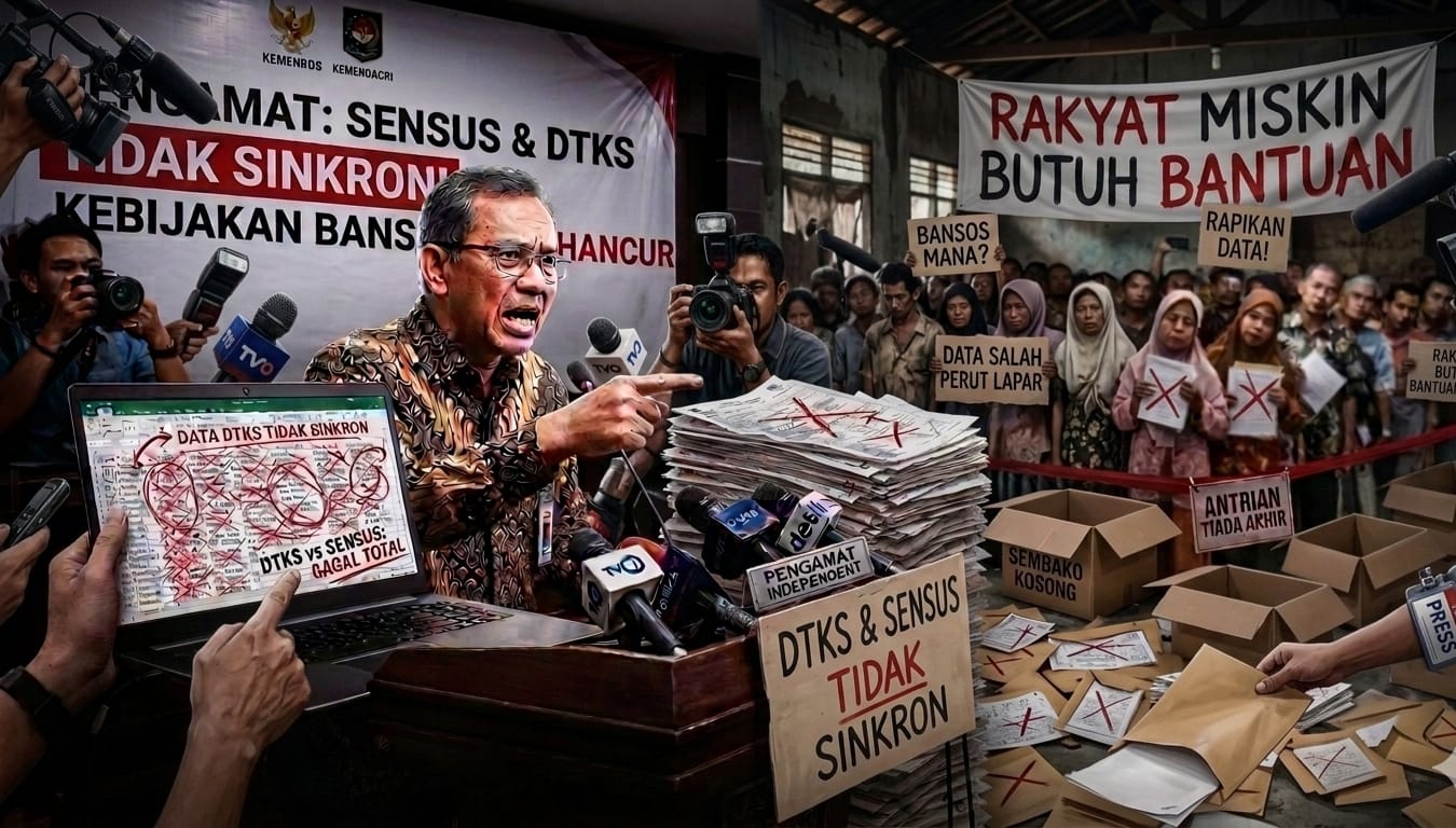 Data Tak Update, Sensus Jalan dan DTKS Tak Sinkron: Pengamat Sebut Diduga Kemensos Lempar Tanggung Jawab