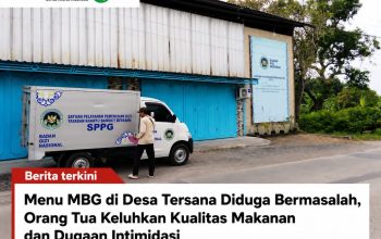 Menu MBG di Desa Tersana Diduga Bermasalah, Orang Tua Keluhkan Kualitas Makanan dan Dugaan Intimidasi