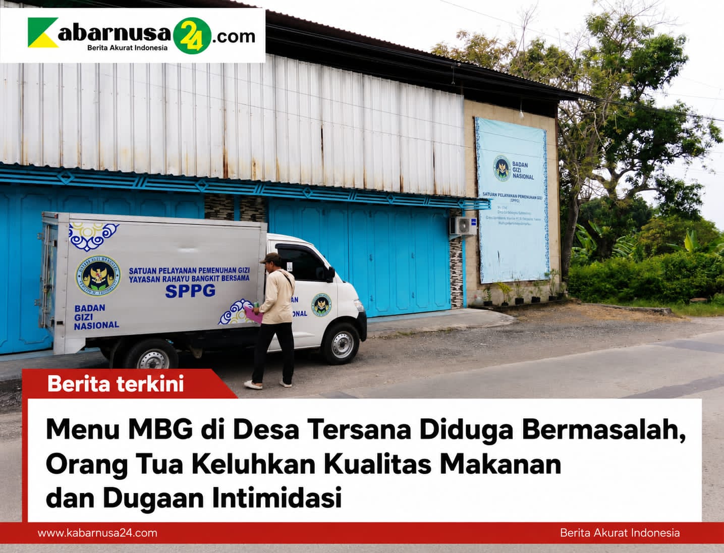 Menu MBG di Desa Tersana Diduga Bermasalah, Orang Tua Keluhkan Kualitas Makanan dan Dugaan Intimidasi