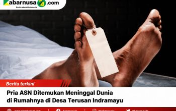 Pria ASN Ditemukan Meninggal Dunia di Rumahnya di Desa Terusan Indramayu