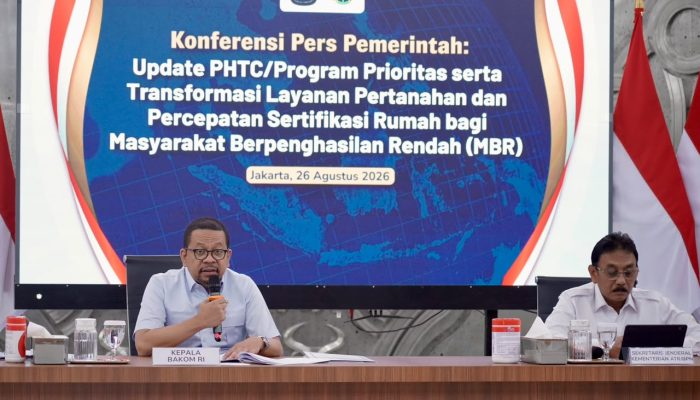 Sasar Masyarakat Berpenghasilan Rendah, ATR/BPN Targetkan 11 Juta Rumah Bersertifikat dalam 3 Tahun ke Depan