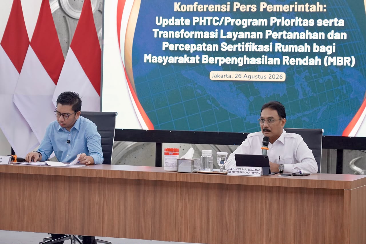 Sasar Masyarakat Berpenghasilan Rendah, ATR/BPN Targetkan 11 Juta Rumah Bersertifikat dalam 3 Tahun ke Depan