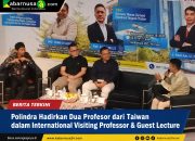 Polindra Hadirkan Dua Profesor dari Taiwan dalam International Visiting Professor & Guest Lecture