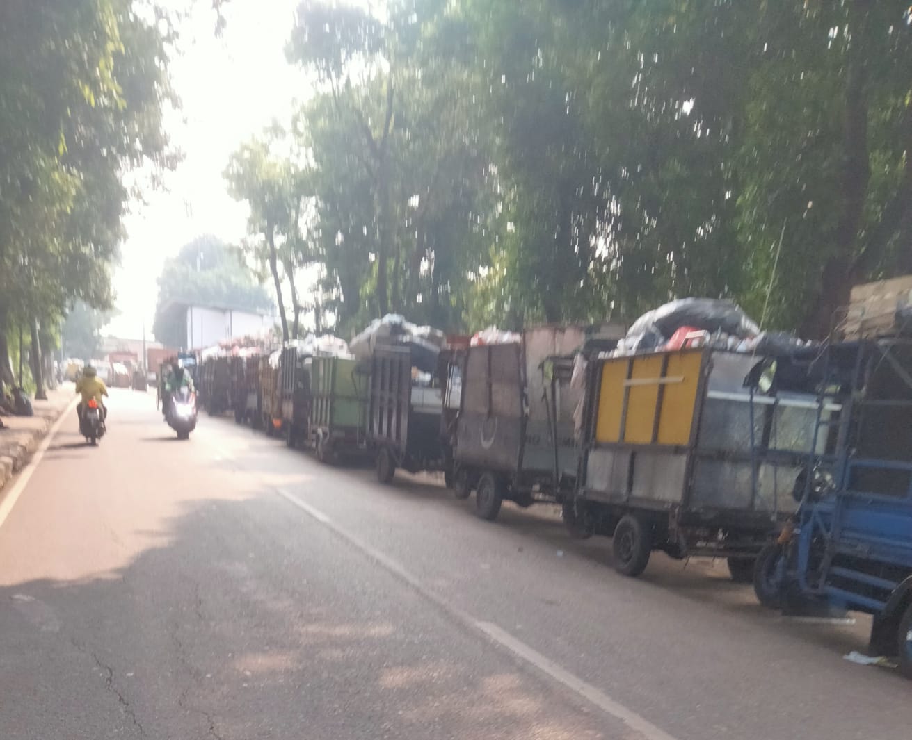 Dipo TPS Pancoran, Gerobak Motor Sampah Ditarif Rp 1 Juta Perbulan