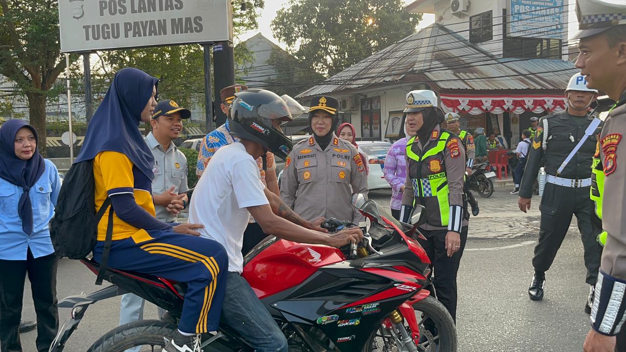 Polres Lampung Utara Gelar Pemeriksaan Pajak Gabungan Bersama Intansi Terkait