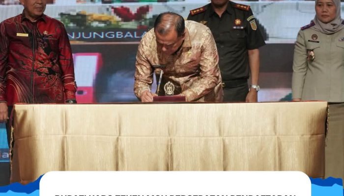 Bupati Karo Teken MoU Percepatan Pendaftaran Tanah Wakaf