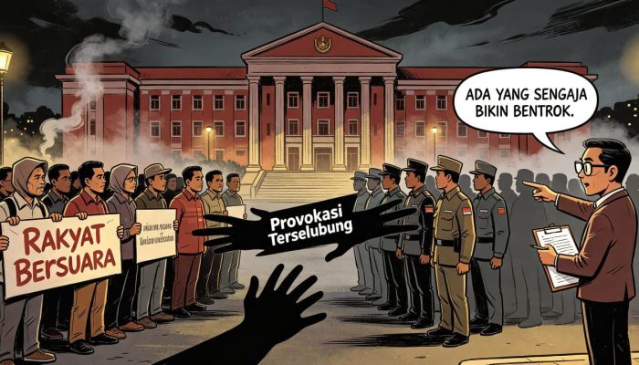 Buntut Demo 27 Agustus Malam Mencekam, Pengamat : Deteksi Diduga Provokasi Terselubung Pembenturan Ormas vs Masyarakat Sipil