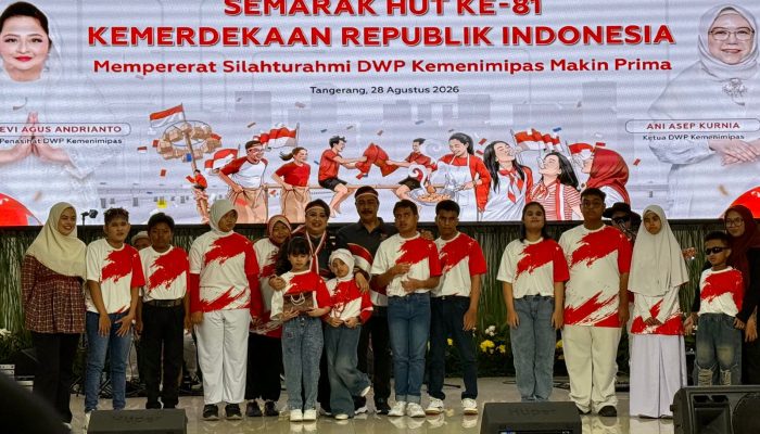 Solidaritas Kemerdekaan RI ke 81, Kemenimipas Salurkan Bantuan Rp1,8 Miliar ke NTT