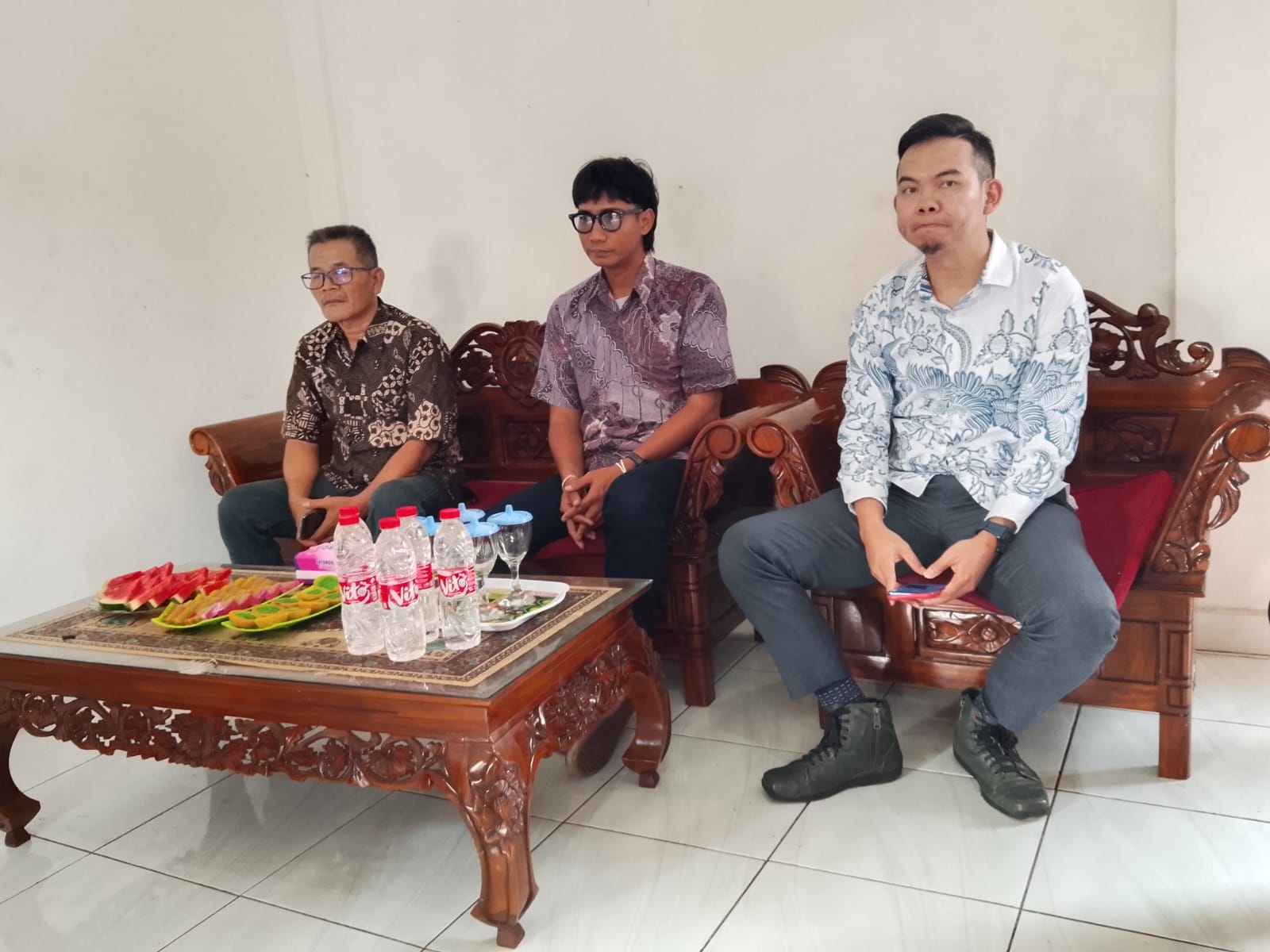Perwakilan PT BA Sambangi Warga Kelurahan Karang Anyar Terdampak Polusi Debu Batubara Yang Sempat Viral di Medsos