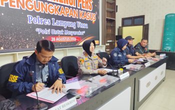 Gebrak Kapolres Baru, Polres Lampung Utara Ungkap 48 Kasus C3,20 Tersangka Diamankan Dalam Sebulan