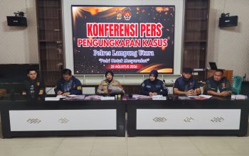 Polres Lampung Utara Gaspol Berantas Kejahatan,43 Kasus C3 Terungkap