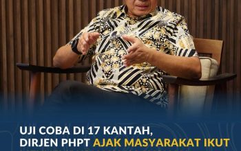 Wujudkan Layanan Pertanahan Responsif, Dirjen PHPT Ajak Masyarakat Kawal Sistem Peralihan Hak Terintegrasi