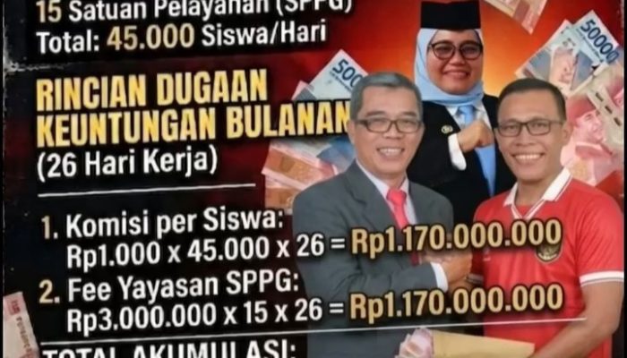 Video Bernarasi Beredar di Facebook, Polemik MBG HUT Tapanuli Tengah Makin Memanas