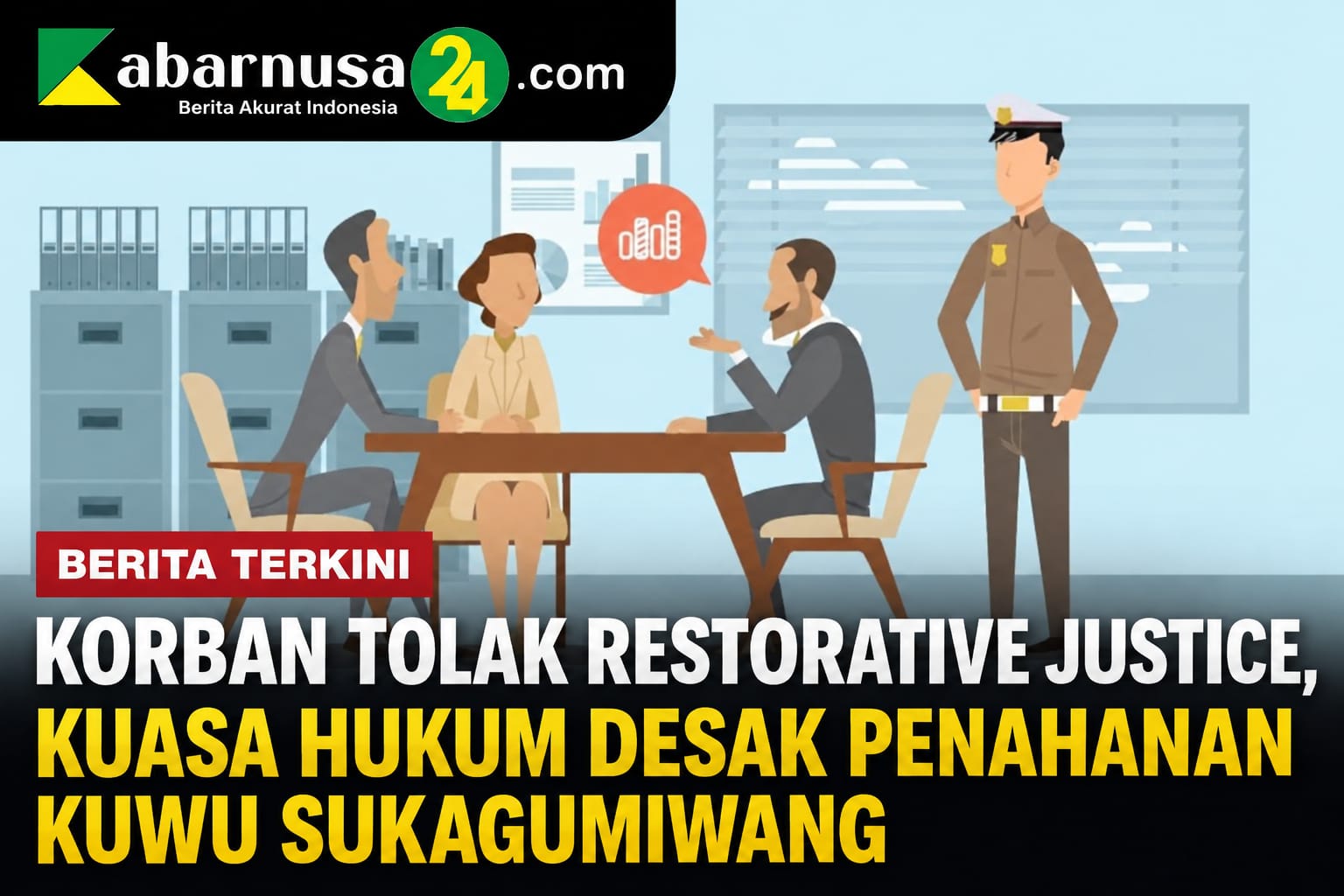 Korban Tolak Restorative Justice, Kuasa Hukum Desak Penahanan Kuwu Sukagumiwang