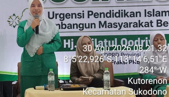 Perempuan Berdaya Secara Ekonomi Jadi Benteng Cegah Kekerasan, Fatayat NU Lumajang Perkuat Pengurus
