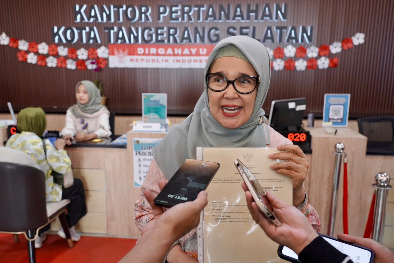 Kepastian Waktu Terbukti, Masyarakat Rasakan Manfaat Layanan PERINTIS di Kantah ATR/BPN Tangsel