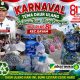 Karnaval HUT RI ke-81 di Kecamatan Gayam, Siswa Tampilkan Busana Kreatif dari Sampah Plastik