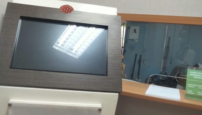 Layar Digital Pelayanan Informasi Publik Ruang Biro Humas Kementerian Kehutanan RI Tak Berfungsi