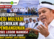 Gubernur dedi mulyadi resmikan pembangunan PSEL legok nangka, langkah besar jabar ubah sampah jadi energi