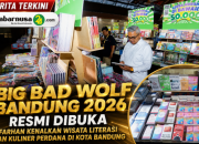 Big Bad Wolf Bandung 2026 Resmi Dibuka, Farhan Kenalkan Wisata Literasi dan Kuliner Perdana di Kota Bandung