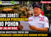 SBNI Soroti Dugaan Penebangan 10 Pohon di Jalan Riau, Desak Investigasi Tuntas dan Pengawasan Lingkungan Kota Bandung Diperkuat