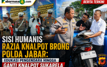 Sisi Humanis Razia Knalpot Brong Polda Jabar: Edukasi Pengendara Hingga Ganti Knalpot Sukarela Sisi Humanis Razia Knalpot Brong Polda Jabar: Edukasi Pengendara Hingga Ganti Knalpot Sukarela