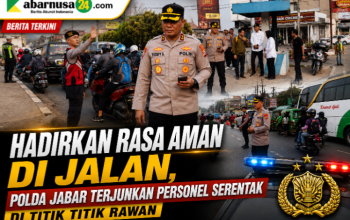 Hadirkan Rasa Aman di Jalan, Polda Jabar Terjunkan Personel Serentak di Titik Titik Rawan