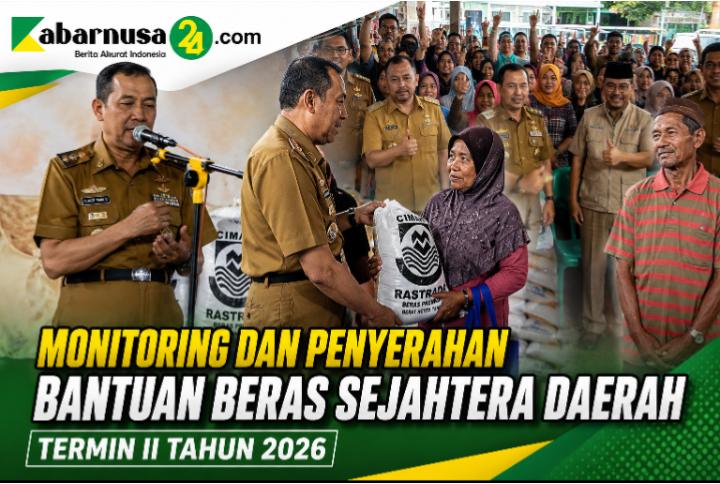 MONITORING DAN PENYERAHAN BANTUAN BERAS SEJAHTERA DAERAH TERMIN II TAHUN 2026