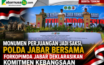 Monumen Perjuangan Jadi Saksi, Polda Jabar Bersama Forkopimda Jabar Deklarasikan Komitmen Kebangsaan Monumen Perjuangan Jadi Saksi, Polda Jabar Bersama Forkopimda Jabar Deklarasikan Komitmen Kebangsaan