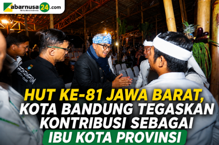 HUT ke-81 Jawa Barat, Kota Bandung Tegaskan Kontribusi sebagai Ibu Kota Provinsi
