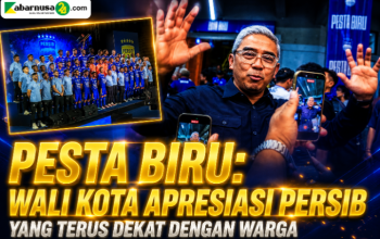 Pesta Biru: Wali Kota Apresiasi Persib yang Terus Dekat dengan Warga