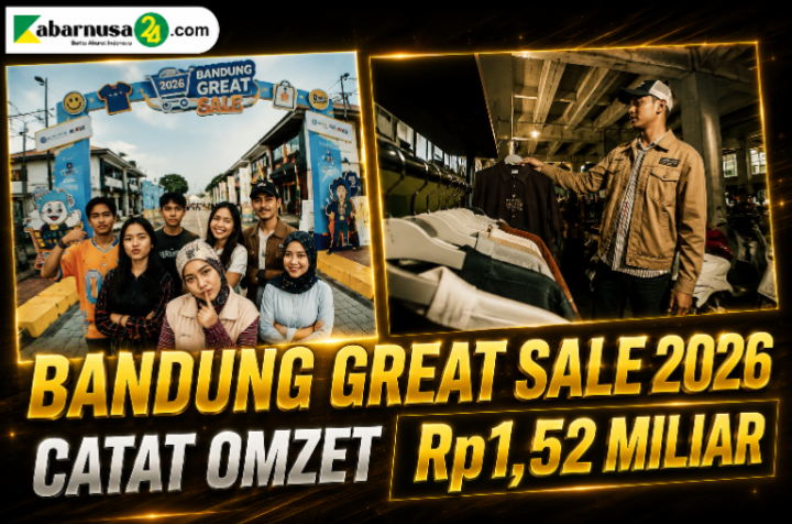 Bandung Great Sale 2026 Catat Omzet Rp1,52 Miliar