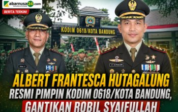Albert Frantesca Hutagalung Resmi Pimpin Kodim 0618/Kota Bandung, Gantikan Robil Syaifullah