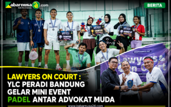 LAWYERS ON COURT : YLC PERADI BANDUNG GELAR MINI EVENT PADEL ANTAR ADVOKAT MUDA LAWYERS ON COURT : YLC PERADI BANDUNG GELAR MINI EVENT PADEL ANTAR ADVOKAT MUDA