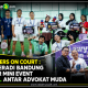 LAWYERS ON COURT : YLC PERADI BANDUNG GELAR MINI EVENT PADEL ANTAR ADVOKAT MUDA