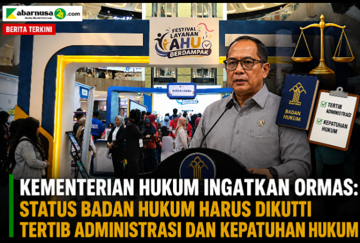 Kementerian Hukum Ingatkan Ormas: Status Badan Hukum Harus Diikuti Tertib Administrasi dan Kepatuhan Hukum