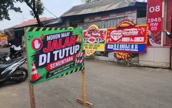 Korbankan Masyarakat Pengguna Jalan, Tutup Jalan Selama 3 Hari Demi Gelar Resepsi Anaknya Anggota Dewan DPRD Kota Depok