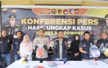 Satreskrim Polres Bondowoso Ringkus Pelaku Curanmor, Satu Rekannya Masih di Buru