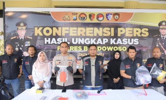 Satreskrim Polres Bondowoso Ringkus Pelaku Curanmor, Satu Rekannya Masih di Buru