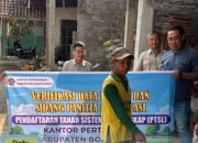 Tingkatkan Akurasi Data PTSL, Kantah Bondowoso Gelar Pemeriksaan Lapangan di Desa Karanganyar
