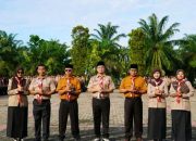 Pelantikan Kacu SMAN 1 Matauli Pandan, Tanamkan Semangat Nasionalisme dan Cinta Tanah Air