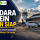 Bandara Husein Makin Siap, Penerbangan Internasional Ditargetkan Mulai Oktober
