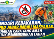 Hindari Kebakaran, BPBD Jabar Imbau Masyarakat Gunakan Cara yang Aman untuk Membersihkan Lahan