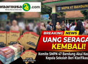 “Uang Seragam Kembali! Komite SMPN 47 Bandung Akui Kealpaan, Kepala Sekolah Beri Klarifikasi”